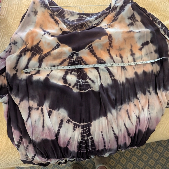 Tie-Dye V-Neck Maxi Dress - Picture 2 of 3